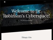 Tablet Screenshot of cyberspacerobinson.org